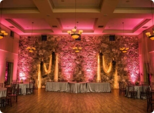 Wedding uplighting, shade 2 of 12.
