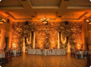 Wedding uplighting, shade 3 of 12.