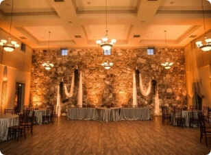 Wedding uplighting, shade 4 of 12.