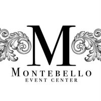 venue-south-texas-montebello-events-center Logo for Montebello Event Center featuring a large letter "M" with ornate floral designs on each side above the center’s name in bold text.
